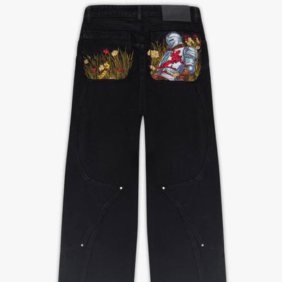 شلوار گلدوزی