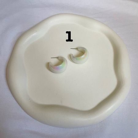 گوشواره های فانتزی مدل هفت رنگ