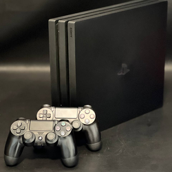 کنسول بازی سونی PS4 Pro | حافظه 1 ترابایت همراه با یک دسته اضافه (کارکرده)
