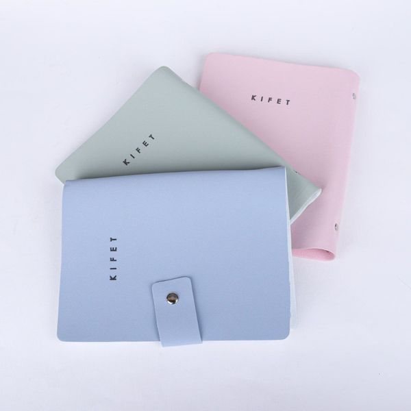 کلاسور چرمی پاستلی کیفت