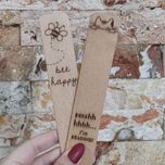 بوکمارک چوبی طرحدار