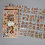 پک استیکر شفاف صدتایی