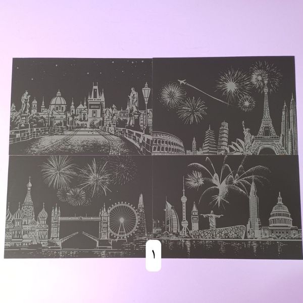 پک اسکرچ خراشیدنی بزرگسال