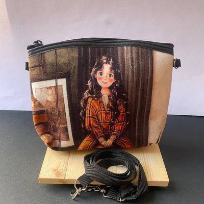 کیف دوشی فانتزی با بند قابل تنظیم