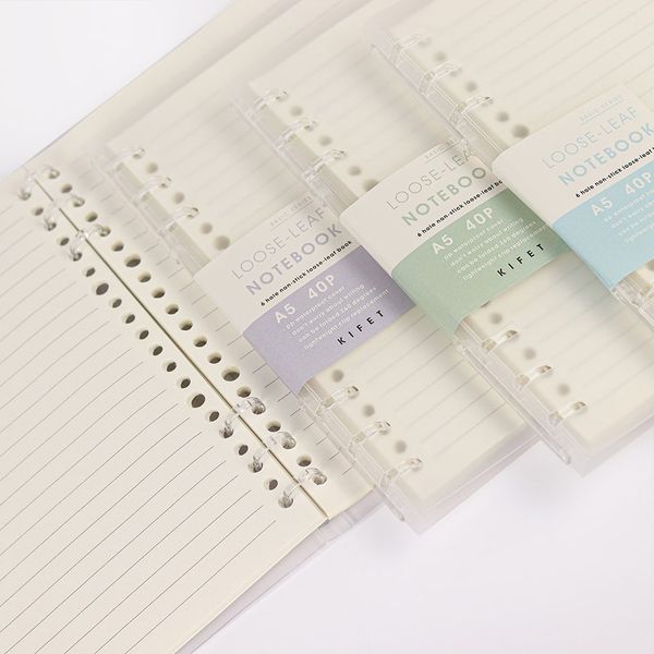 کلاسور شفاف شش حلقه