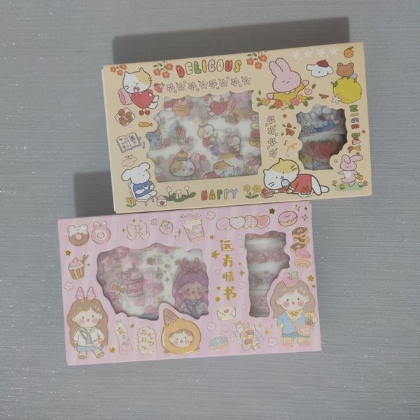 پک چسب واشی و استیکر شفاف