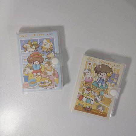 دفتر مجلد دختر و گربه