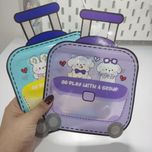 زیپ کیپ شفاف چمدونی ✨