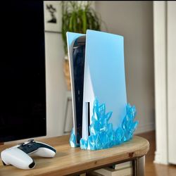 پایه نگهدارنده کنسول بازی ps5  دیسک مدل کریستال