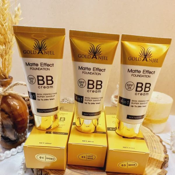 کرم پودر BB گلد آنجل Gold Angel حجم 60 میلی لیتر