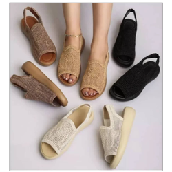 صندل زنانه بافتنی مخصوص تابستان مدل پرنس