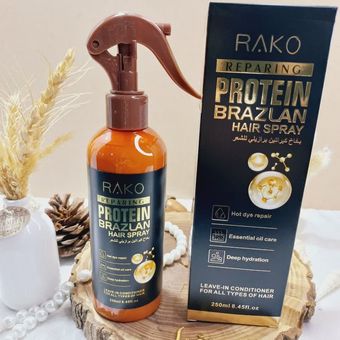 اسپری دو فاز مدل پروتئین برازلان PROTEIN BRAZLAN برند راکو RAKO