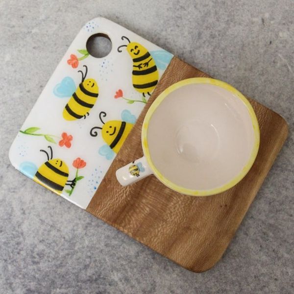 ست چایخوری مدل زنبور