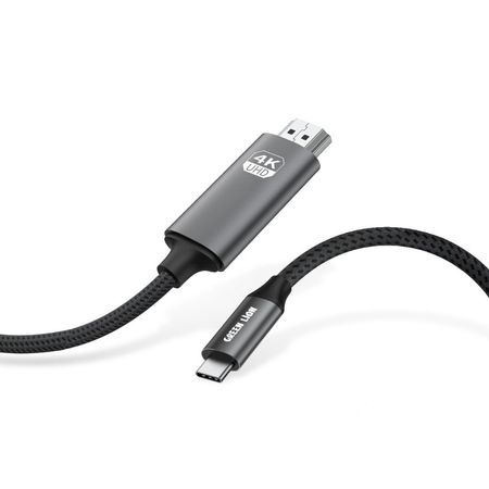 کابل تبدیل USB-C به HDMI گرین لاین 4K طول 2 متر