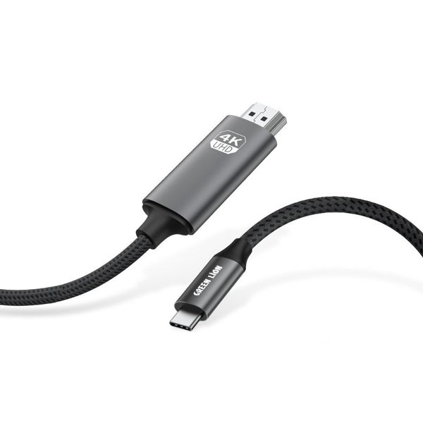 کابل تبدیل USB-C به HDMI گرین لاین 4K طول 2 متر
