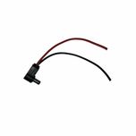 فیش آداپتور نری چپقی سیم دار 2.1 میلی متر (فروش عمده و تکی)