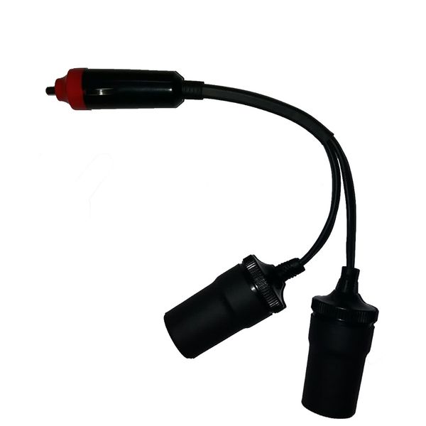 تبدیل 1 به 2 مادگی فندکی خودرو مدل M-121 (فروش عمده و تکی)