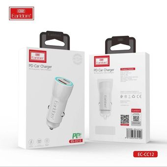 شارژر فندکی ارلدام مدل ES-CC12 PD 20W