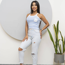 کراپ جیب نما راه راه (فقط عمده)