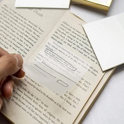 استیکی نوت شفاف سفید