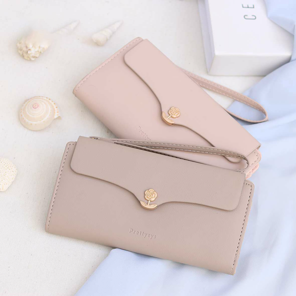 کیف پول طرح گل رز برند پرتیزس