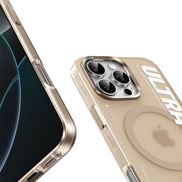 قاب محافظ مگ سیف گرین لاین آیفون Apple iPhone 16 Pro Green Lion Ultra MagSafe