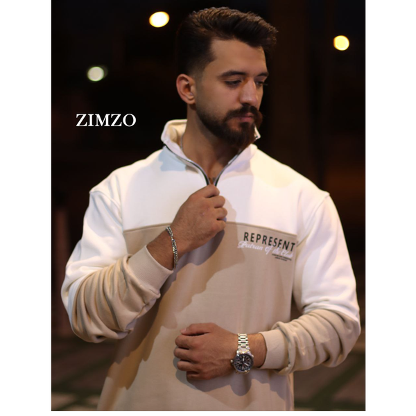 دورس نیم زیپ (دو رنگ)