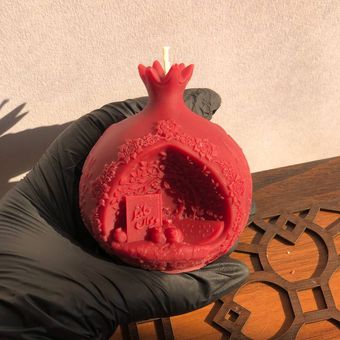 شمع انار یلدایی