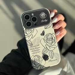 کیس گل مشکی / Black Flower 30438