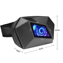 کیف رودوشی هوشمند تک چشم Loy اورجینال - CRELANDER LED Sling Bag