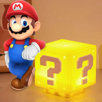 چراغ فانتزی باکس ماریو Super Mario Question Box