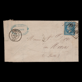نامه کلکسیونی فرانسه 1866 میلادی