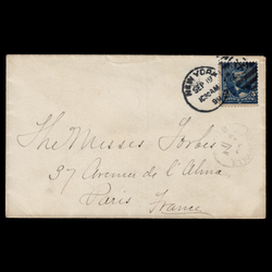 پاکت نامه کلکسیونی آمریکا 1899 میلادی