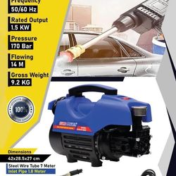 کارواش خانگی مکنده یورو پاور  مدل ECW-EP-8080 با فشار 170 بار