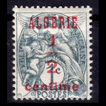 تمبر سورشارژی الجزیره مستعمره فرانسه 1924 میلادی