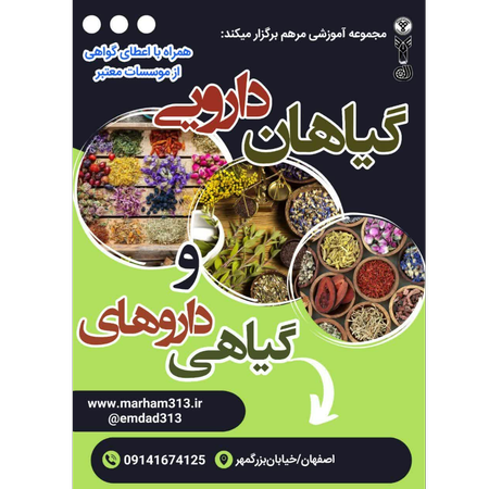 شناخت گیاهان دارویی و داروهای گیاهی