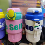 تراول ماگ رنگی 450 میلی 822 self دارای بند سیلیکونی