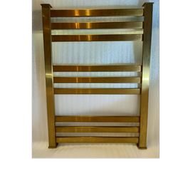 حوله خشک کن استیل روکش دار طلا مات 80