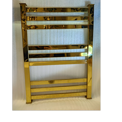 حوله خشک کن استیل روکش دار طلا براق 80