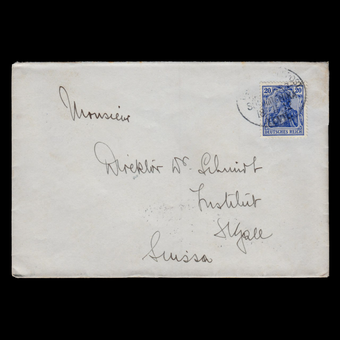 پاکت نامه کلاسیک آلمان رایش 1912