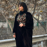 عبای مخمل سوزن دوزی