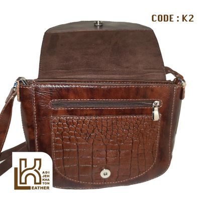 کیف چرم طبیعی K2
