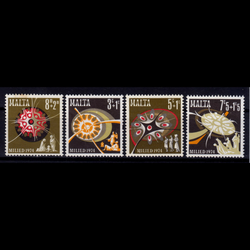 تمبر مالت 1974 سری کامل 4 عددی