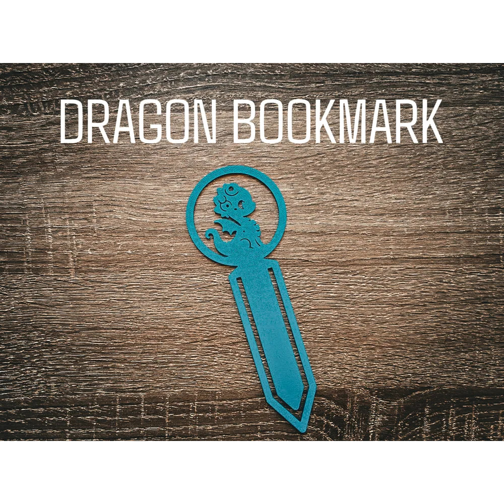 بوکمارک طرح Cute dragon
