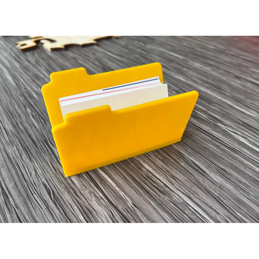 نگهدارنده کارت ویزیت طرح فولدر