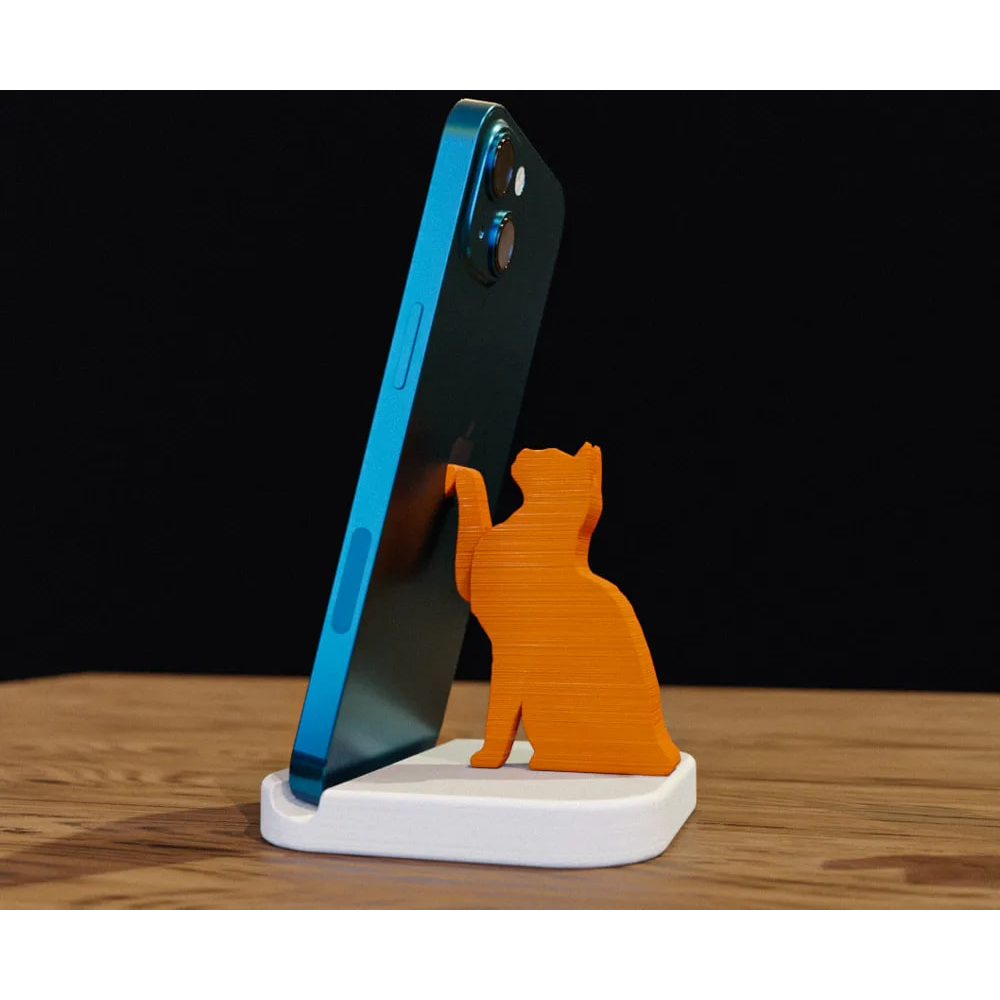 هولدر رومیزی موبایل طرح گربه