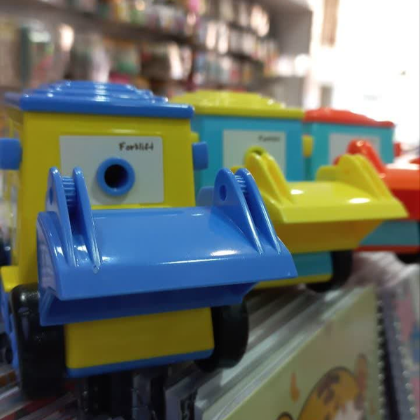 تراش رومیزی فانتزی بلدوزر کد 8630