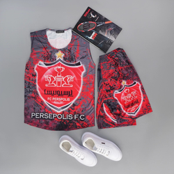 ست رکابی شلوارک پرسپولیس مردانه مدل Rambod