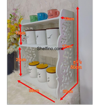 جا ادویه سه طبقه تاجدار