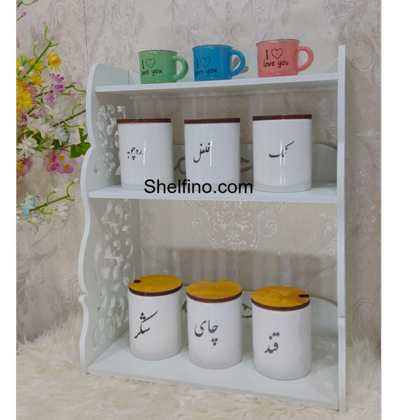 جا ادویه سه طبقه تاجدار